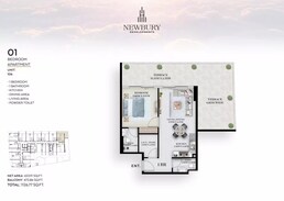 1 Bed 1126 Sq. Ft. Apartment in Newbury Chapter 01