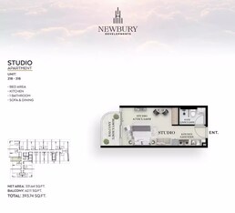 393 Sq. Ft. Studio in Newbury Chapter 01