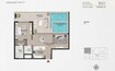 Nine One 1 Bed Layout