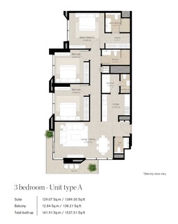 3 Beds 1527 Sq. Ft. Apartment in Nshama Alton