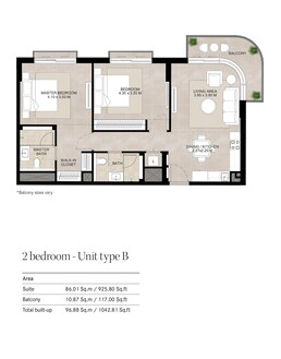2 Beds 1042 Sq. Ft. Apartment in Nshama Baltimore