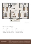 Nshama Belmont 2 Beds Layout