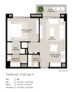 Nshama Camden 1 Bed Layout