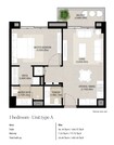 Nshama Camden 1 Bed Layout