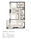 Nshama Camden 2 Beds Layout