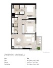 Nshama Camden 2 Beds Layout