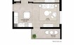 Nshama Ellison 1 Bed Layout