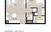 Nshama Ellison 1 Bed Layout