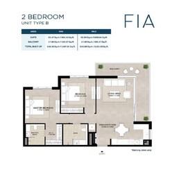 2 Beds 1193 Sq. Ft. Apartment in Nshama FIA