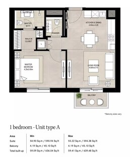 1 Bed 636 Sq. Ft. Apartment in Nshama Fiori