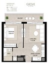 Nshama Grove On The Park 1 Bed Layout