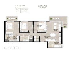 3 Beds 1475 Sq. Ft. Apartment in Nshama Grove On The Park