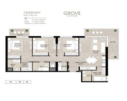 3 Beds 1531 Sq. Ft. Apartment in Nshama Grove On The Park