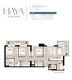 Nshama Haya 3 Beds Layout