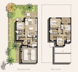 4 Beds 2357 Sq. Ft. Townhouse in Nshama Hayat Townhouses