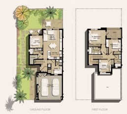 4 Beds 2423 Sq. Ft. Townhouse in Nshama Hayat Townhouses
