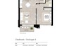 Nshama Hillcrest 1 Bed Layout