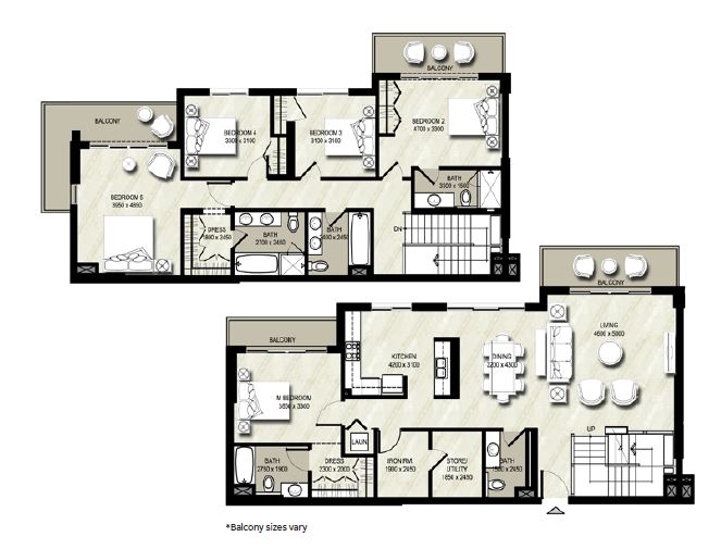 Nshama Jenna 2 5 Beds Layout