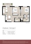 Nshama Lexington 2 Beds Layout