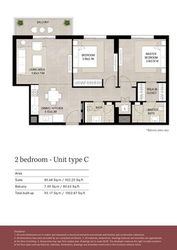 2 Beds 1003 Sq. Ft. Apartment in Nshama Lexington