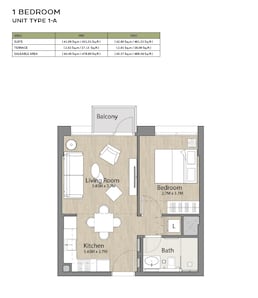 1 Bed 488 Sq. Ft. Apartment in Nshama Liva Apartments