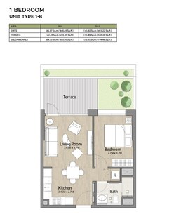 1 Bed 794 Sq. Ft. Apartment in Nshama Liva Apartments
