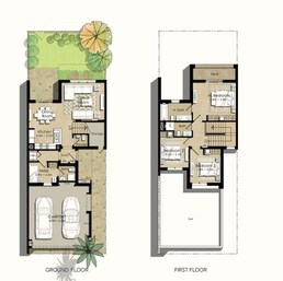 3 Beds 2036 Sq. Ft. Townhouse in Nshama Noor Townhouses