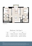 Nshama Odessa 2 Beds Layout