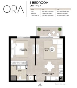 1 Bed 624 Sq. Ft. Apartment in Nshama Ora