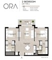 Nshama Ora 2 Beds Layout