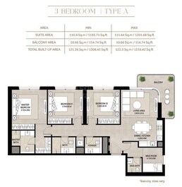 3 Beds 1316 Sq. Ft. Apartment in Nshama Symphony