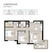 Nshama The Diplomat Residences 2 Beds Layout