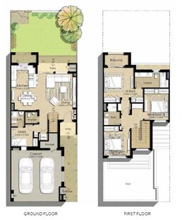3 Beds 2241 Sq. Ft. Townhouse in Nshama Naseem Townhouses