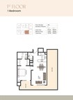 Nuri Sukoon 1 Bed Layout