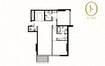 O Ten Apartments 2 Beds Layout