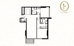 2 Beds 1546 Sq. Ft. Apartment in O Ten Apartments