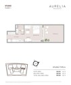 Object 1 Aurelia Residence Studio Layout