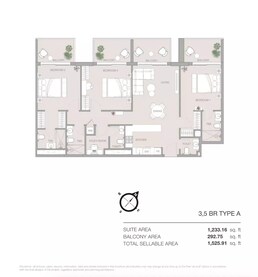 4 Beds 1526 Sq. Ft. Apartment in Object 1 Essenlife
