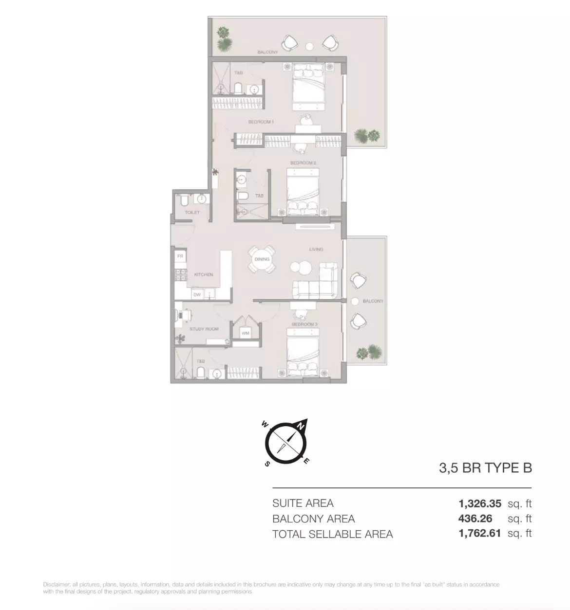 4 Beds 1763 Sq. Ft. Apartment in Object 1 Essenlife