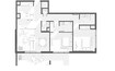 Object 1Wood Residence 2 Beds Layout