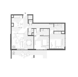 2 Beds 1281 Sq. Ft. Apartment in Object 1Wood Residence