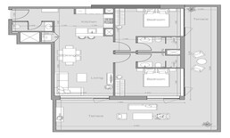 2 Beds 1538 Sq. Ft. Apartment in Object Ozone 1 Residences