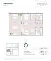 Object V1stara House 1 Bed Layout
