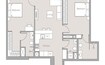Object V1TER Residence 2 Beds Layout