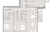 Object V1TER Residence 3 Beds Layout