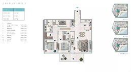 2 Beds 1179 Sq. Ft. Apartment in Octa Isle