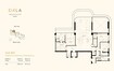 Omniyat Orla 3 Beds Layout