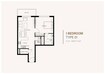 Oro24 Albero 1 Bed Layout