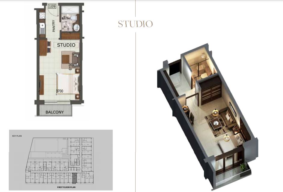 Oxford Residence Studio Layout