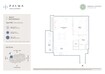 Palma Serenia District West 1 Bed Layout